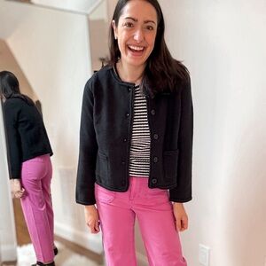 Free assembly Black Women's button front cardigan